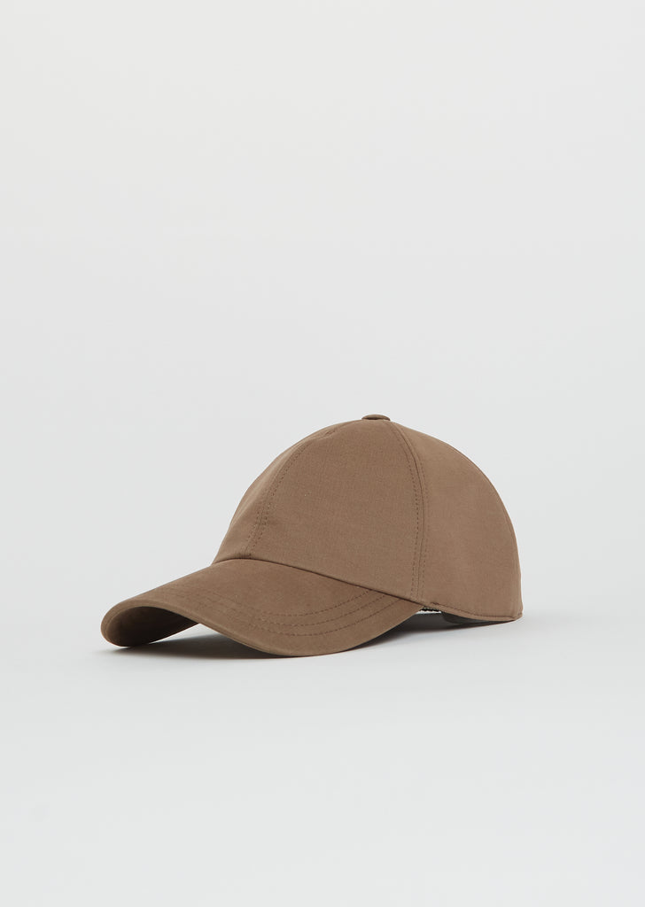Caspian Cotton Hat — Dark Sand