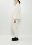 Heavy Jersey Cardigan — Milk