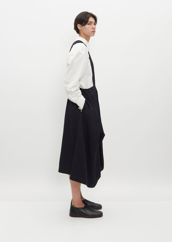 Wool Suspender Skirt