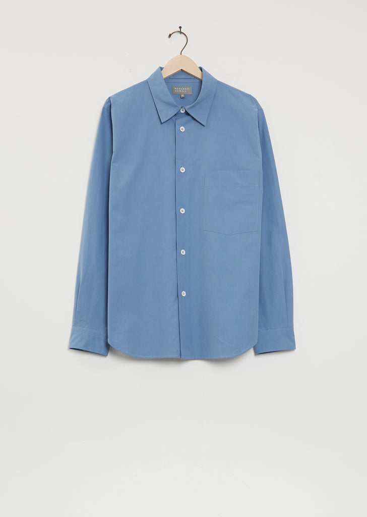 Basic Shirt — Mineral Blue