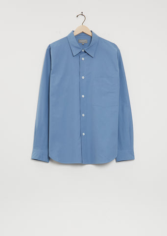 Basic Shirt — Mineral Blue