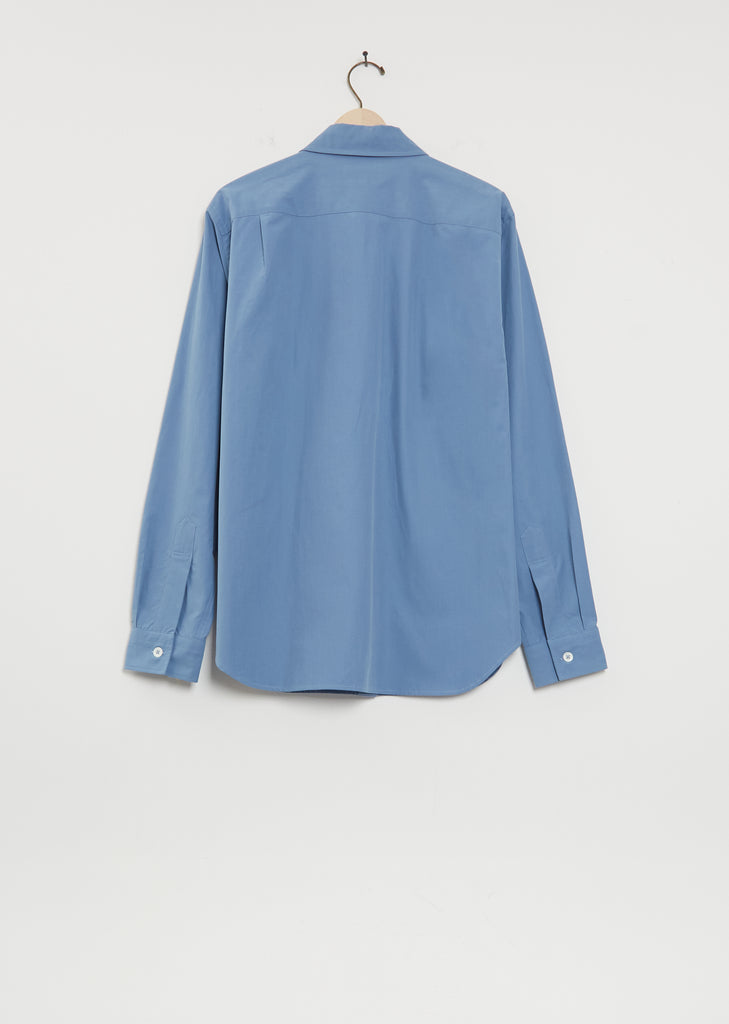 Basic Shirt — Mineral Blue