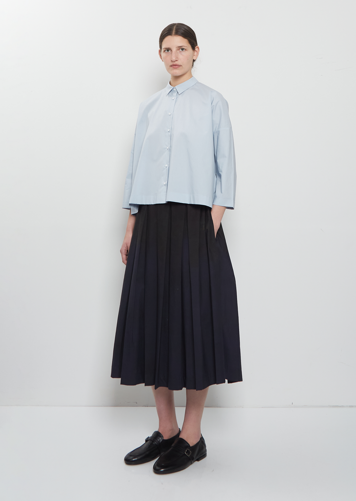 Brigitte Typewriter Cotton Shirt