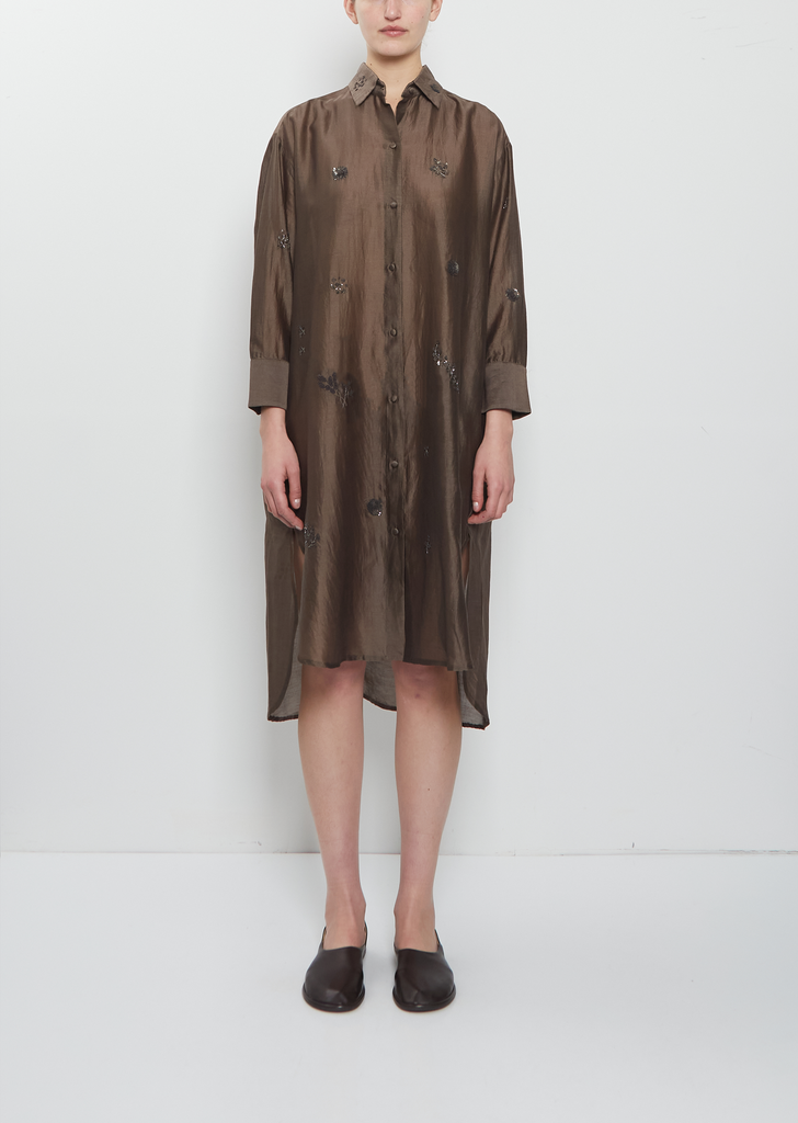 Sequins Purana Shirt Dress