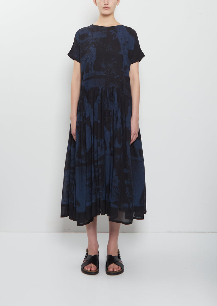 Front Pocket Cotton Dress