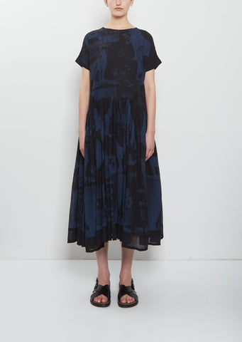 Front Pocket Cotton Dress