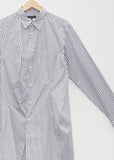 Broad Stripe Cotton Shirt