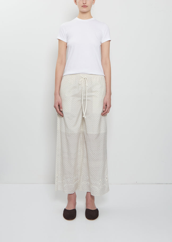 Jamdani Silk Cotton Lounge Pants