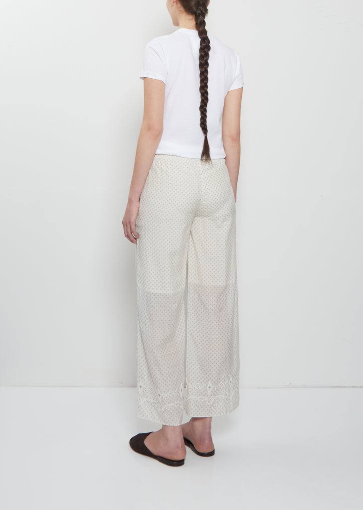 Jamdani Silk Cotton Lounge Pants