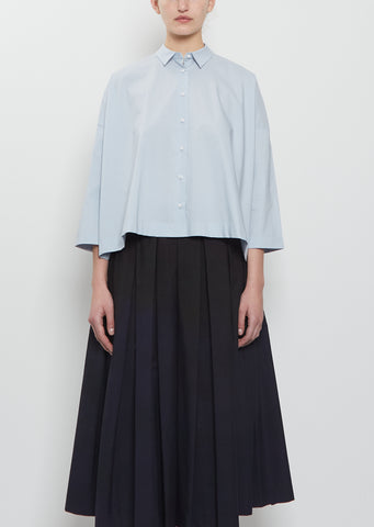 Brigitte Typewriter Cotton Shirt