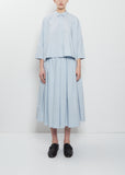 Solange Typewriter Cotton Skirt