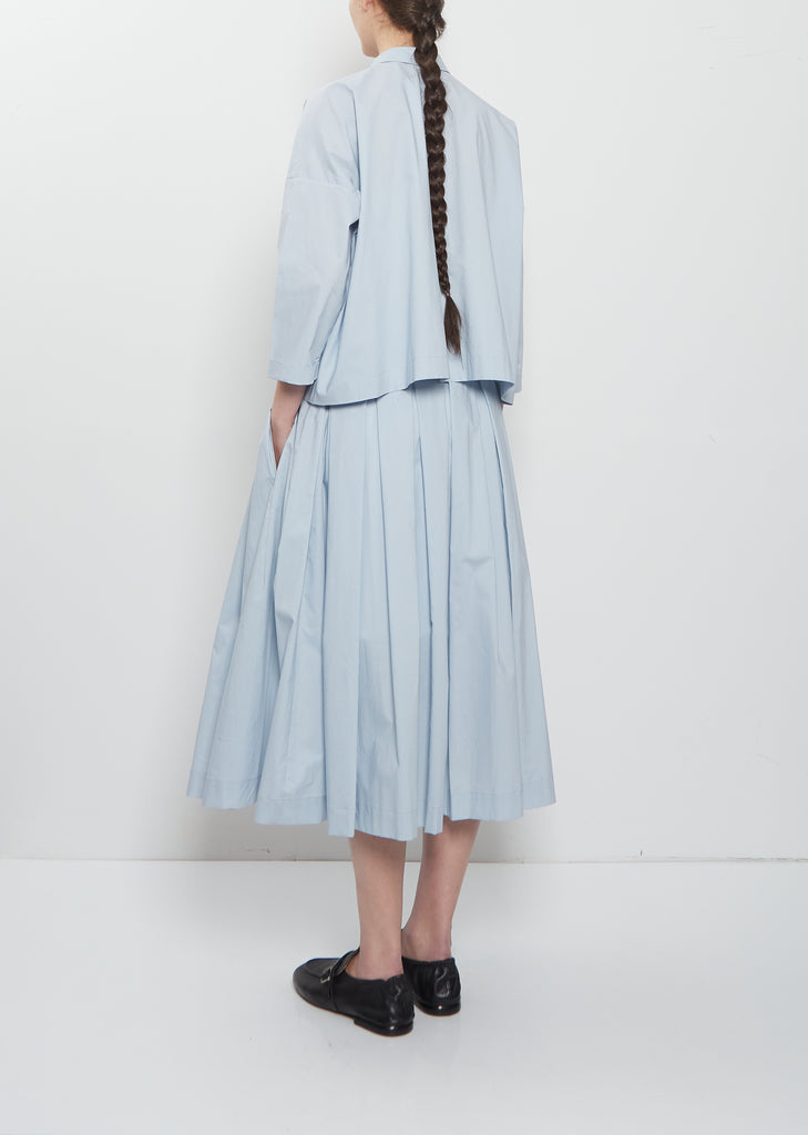 Solange Typewriter Cotton Skirt