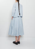 Solange Typewriter Cotton Skirt