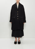 Wrap Wool Cashmere Coat