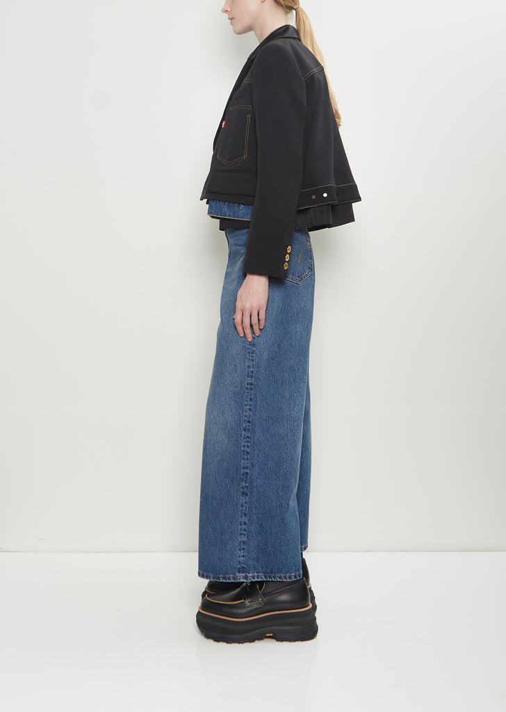 x Levi's Denim x Matelasse Twill Jacket