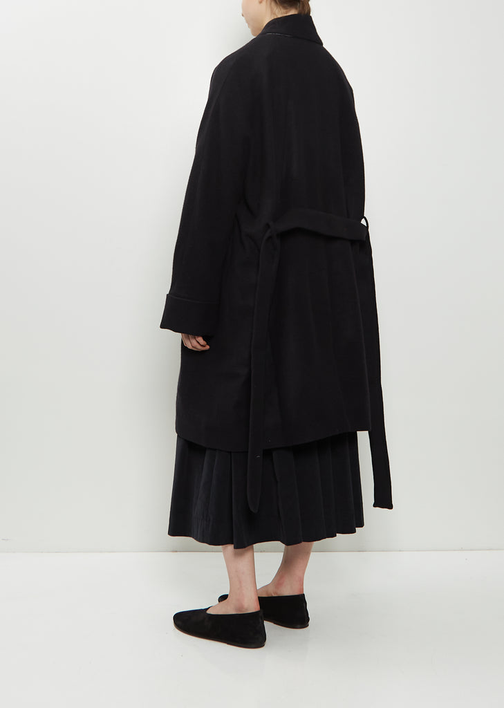 Wrap Wool Cashmere Coat