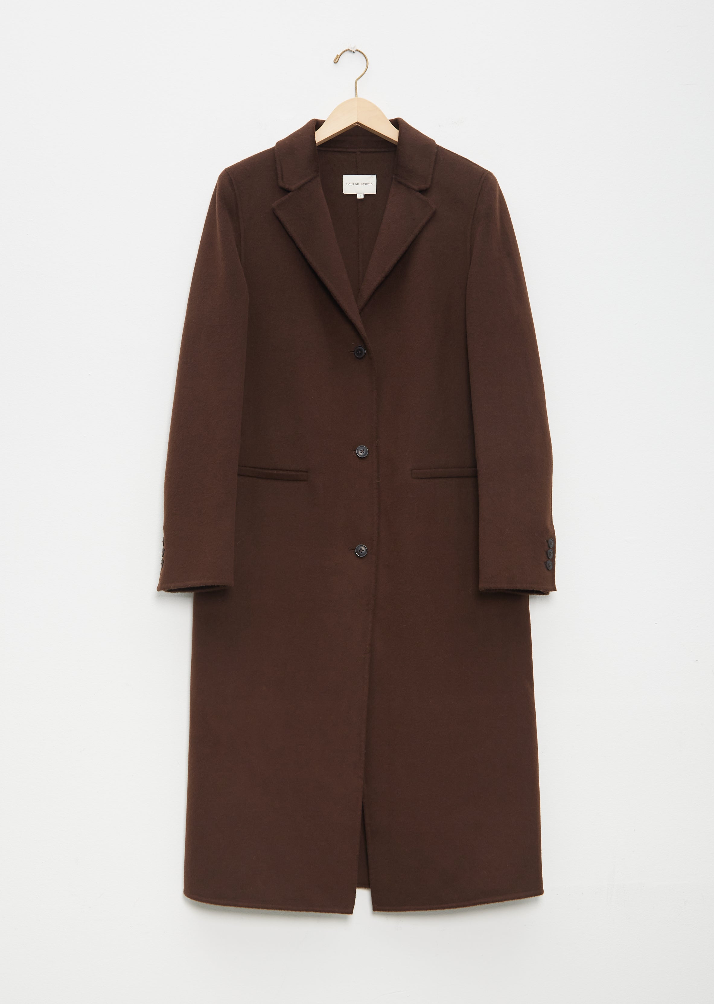 Mill Long Wool Cashmere Coat – La Garçonne
