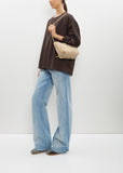 Suede Boulevard Bag