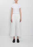 Classic Painter Denim Pants — White