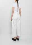 Classic Painter Denim Pants — White