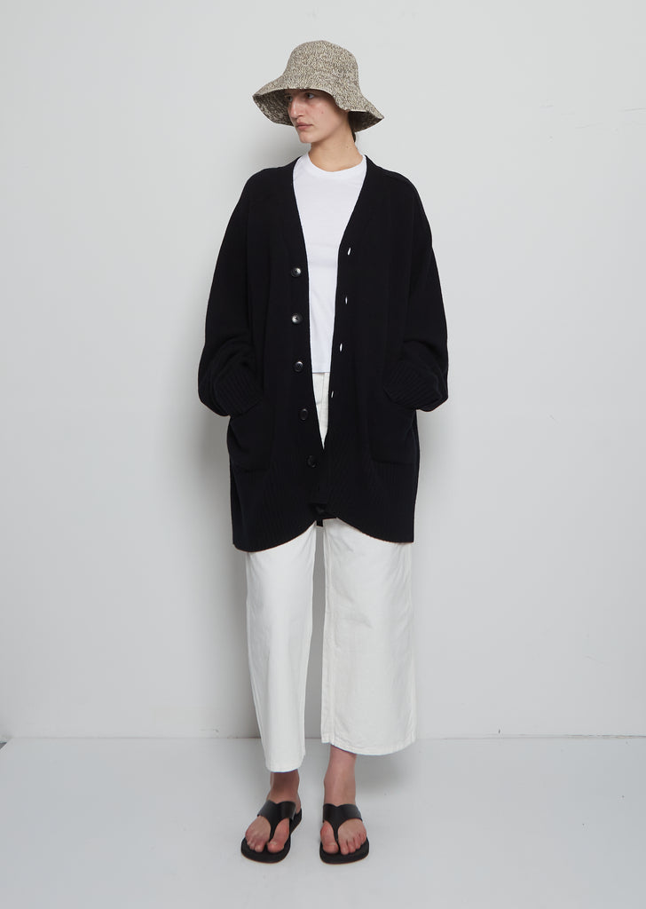 Crochet Cotton Linen Brim Hat