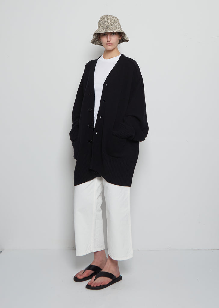 Crochet Cotton Linen Brim Hat