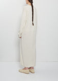 n°480 Invite Cashmere Cotton Dress — Bone