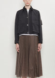 Grosgrain x Nylon Twill Blouson — Black