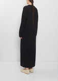 n°480 Invite Cashmere Cotton Dress — Raven