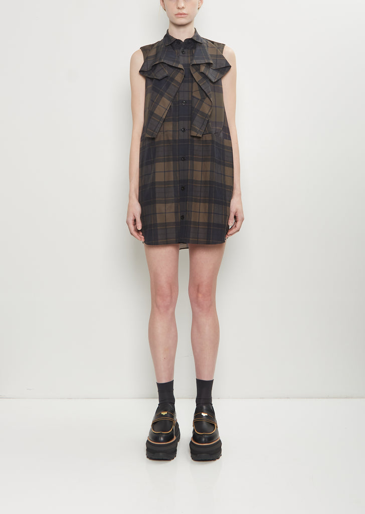 Plaid Mini Dress