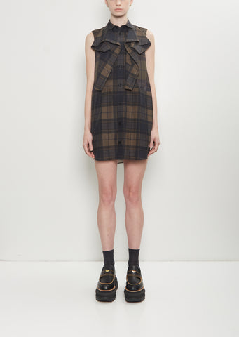 Plaid Mini Dress