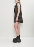 Plaid Mini Dress