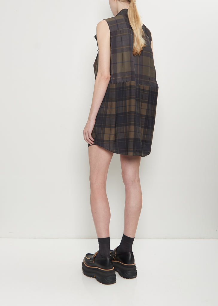 Plaid Mini Dress