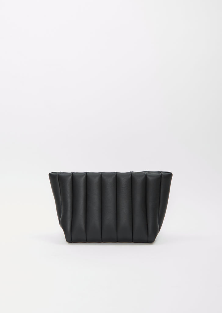 Boulevard Leather Pouch — Black