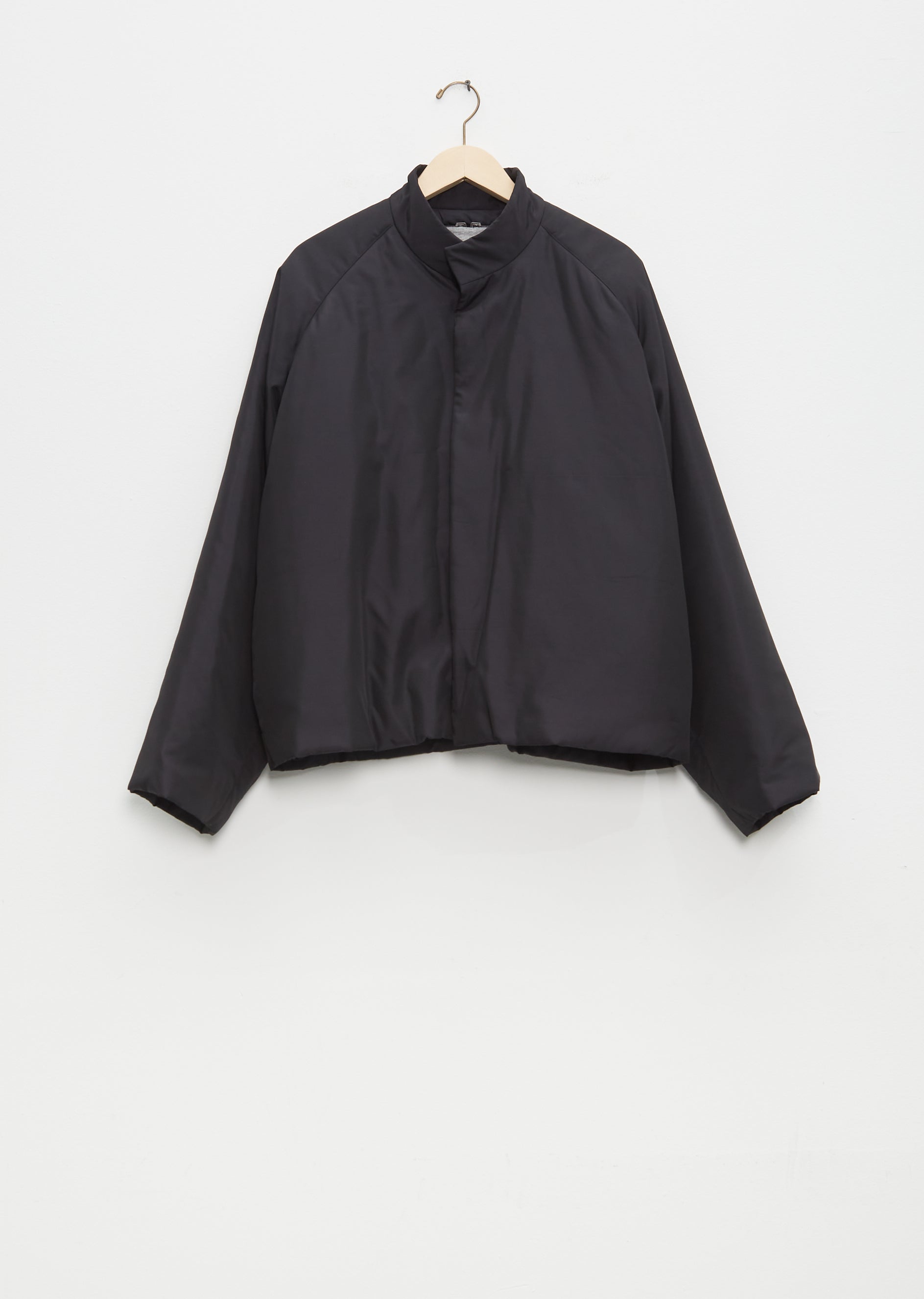 【関税込み】The Row ブラック Dougal ジャケット Dougal Silk & Nylon Jacket – La Garçonne