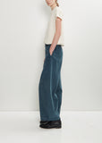 Bum Cotton Velvet Pant — Petrol