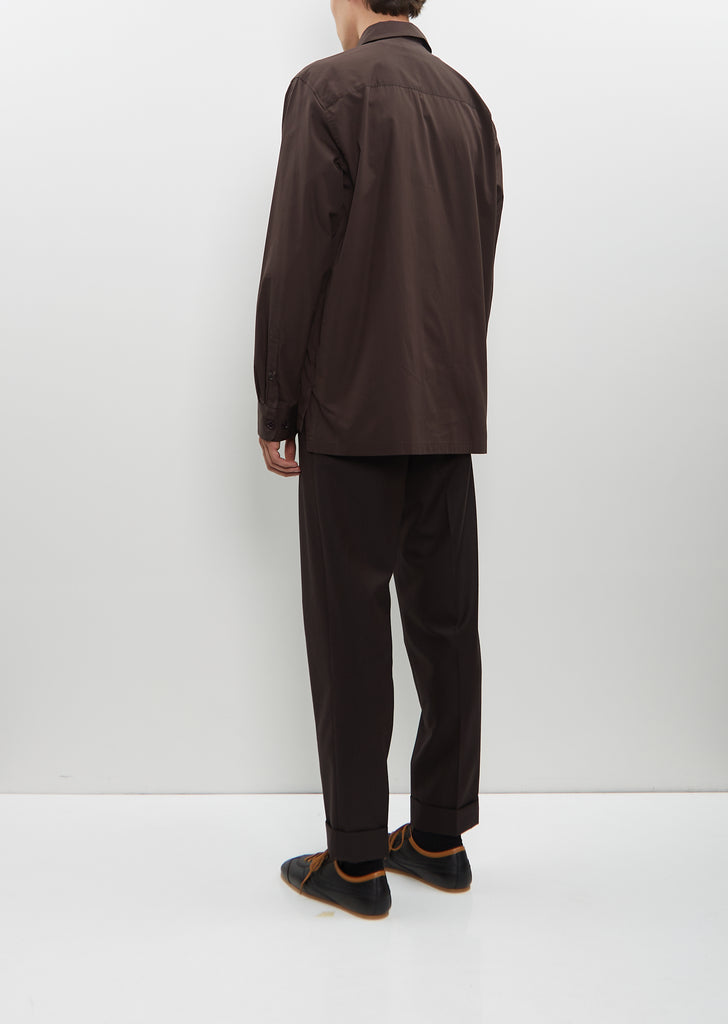 Cornish Shirt — Dark Brown