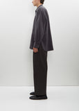 Silk Nylon Oversized Down Pat Shirt