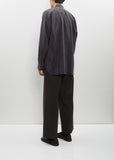 Silk Nylon Oversized Down Pat Shirt