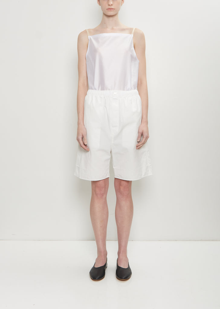 Matt Poplin Pull On Shorts