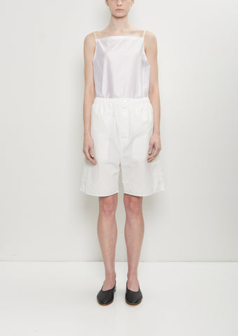 Matt Poplin Pull On Shorts