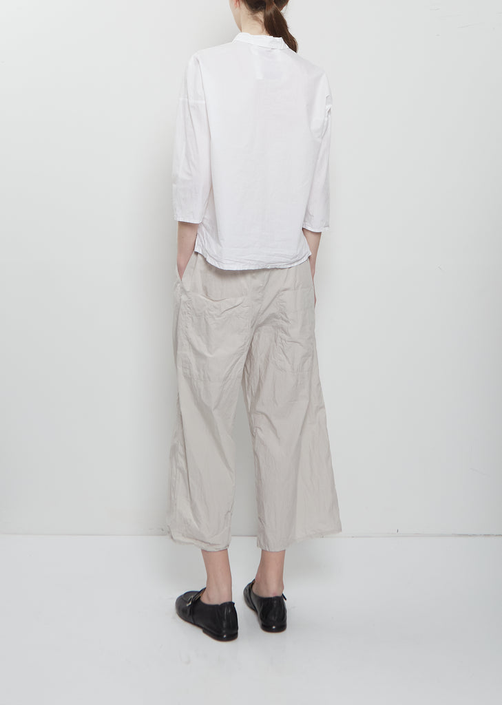 Ultra Light Canvas Short Collar — White