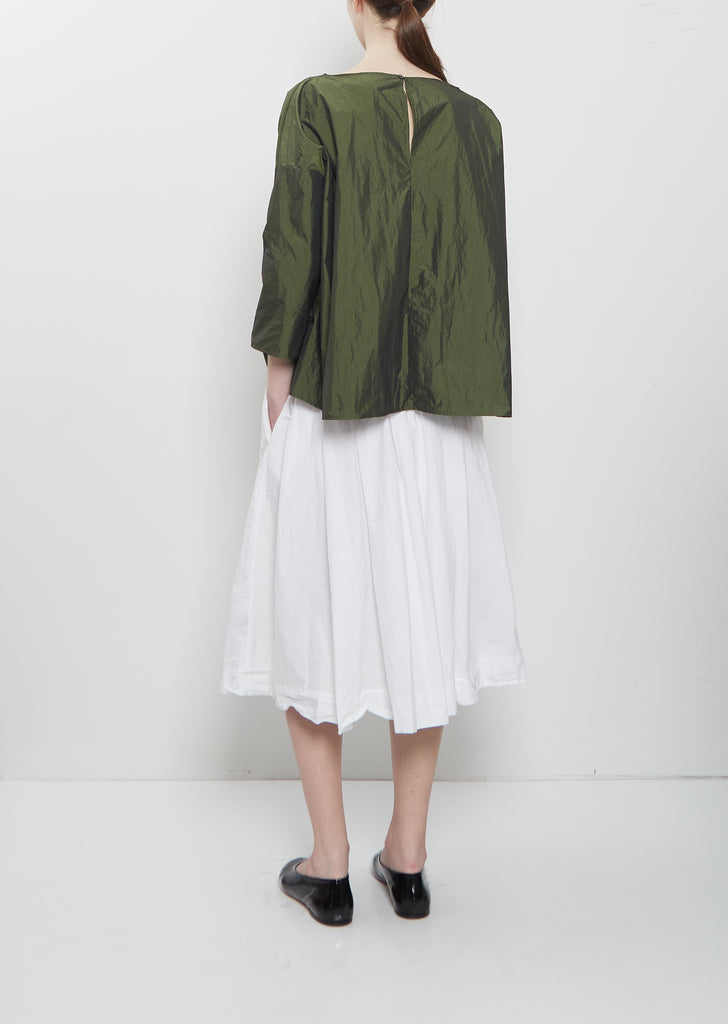 Technical Taffeta Short Tunic