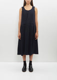 Wool Jersey Sleeveless Dress