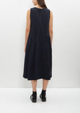 Wool Jersey Sleeveless Dress