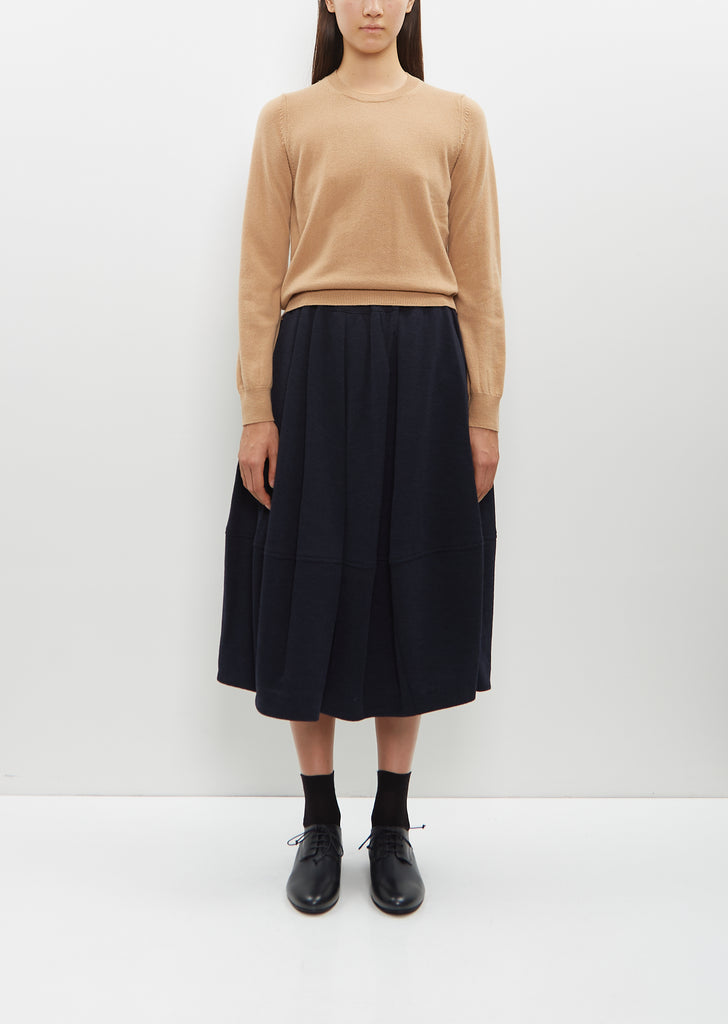 Wide Midi Skirt