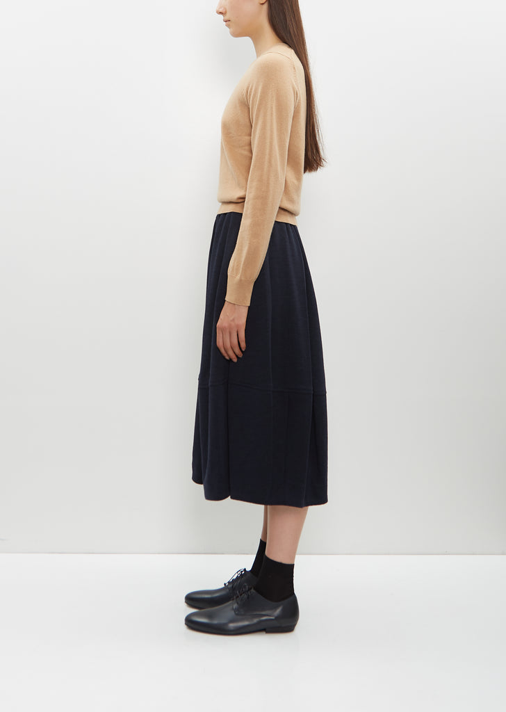 Wide Midi Skirt