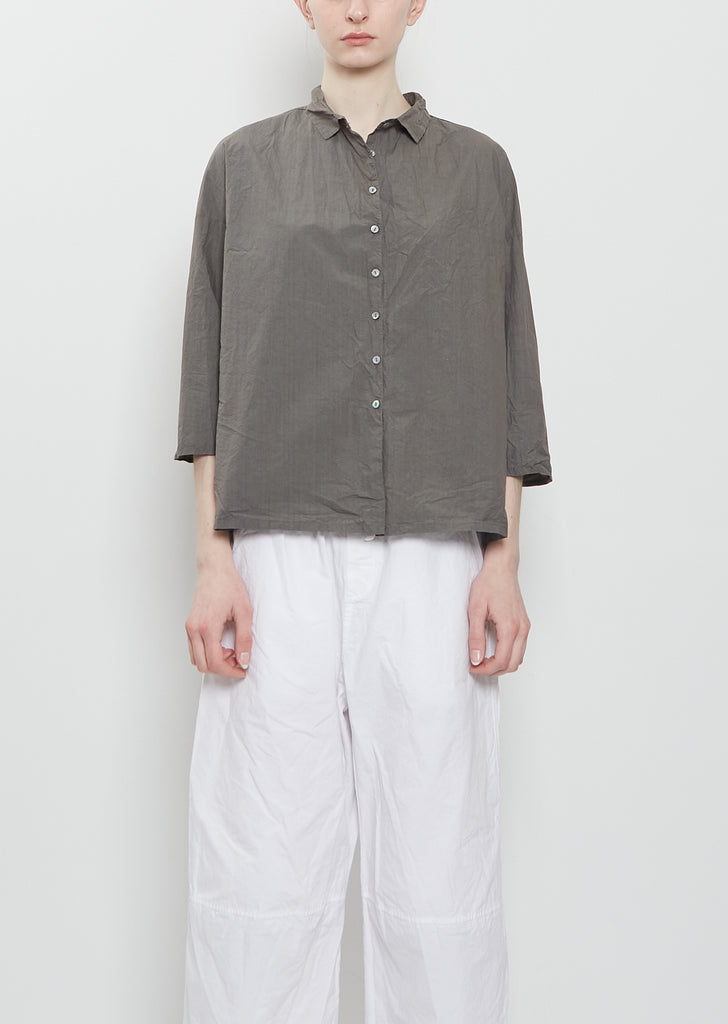 Ultra Light Canvas Short Collar — Anthracite