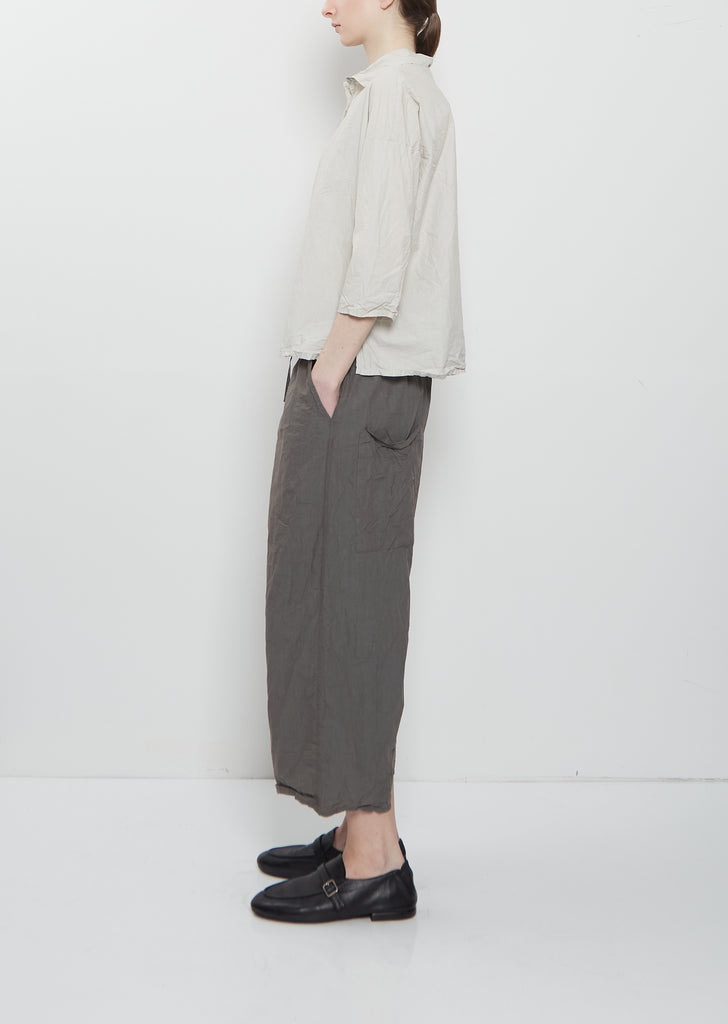 Ultra Light Canvas Short Collar — Pebble