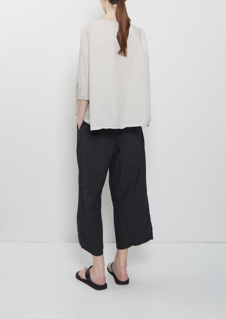 Ultra Light Canvas Short Tunic — Pebble